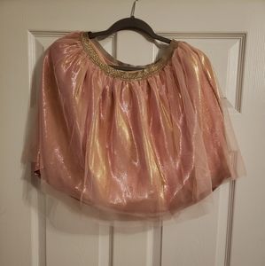 Rose Gold Shimmer Cat and Jack Skirt